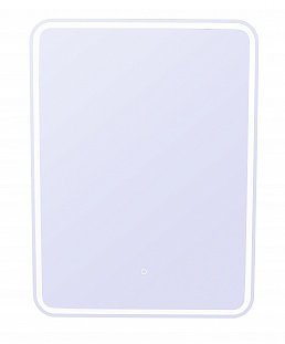 Зеркало-шкаф "Каре 60*80" с подсветкой, сенсор на зеркале от магазина Водолей в г. Сергиев Посад